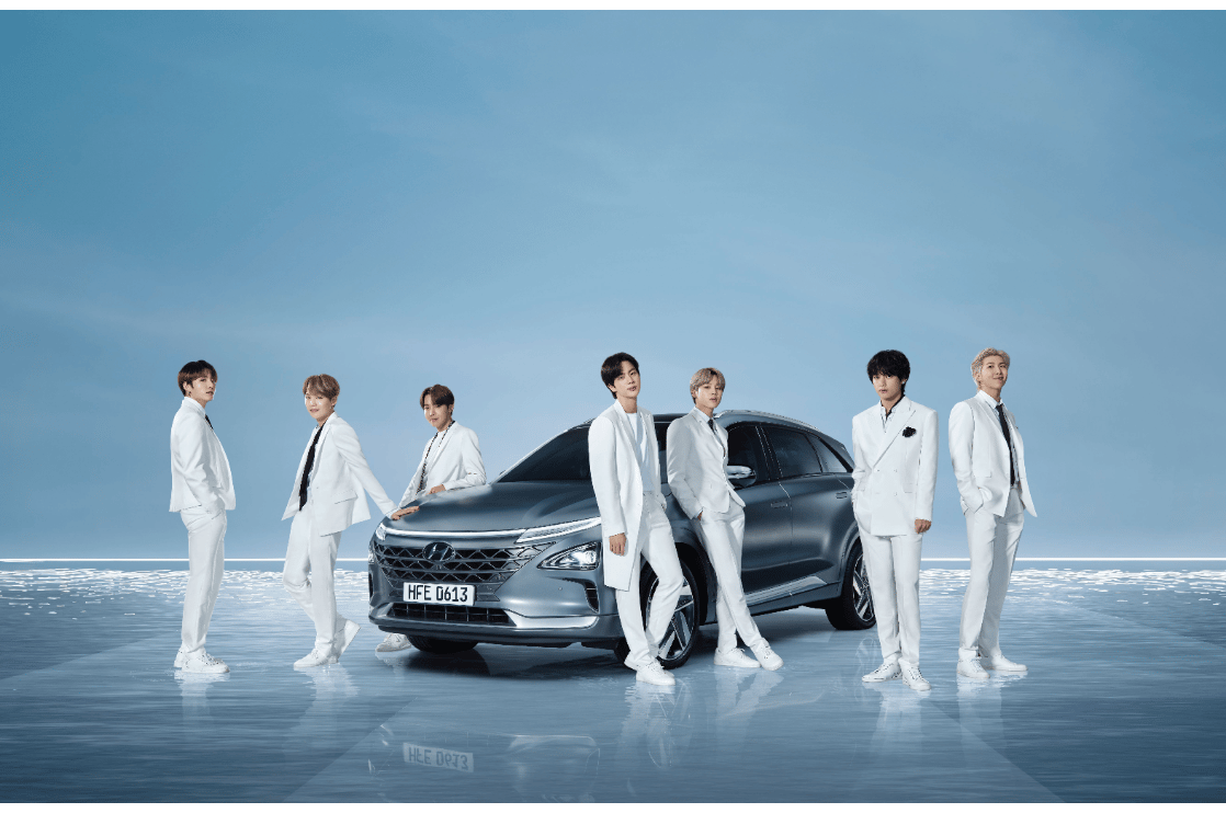Реклама bts hyundai